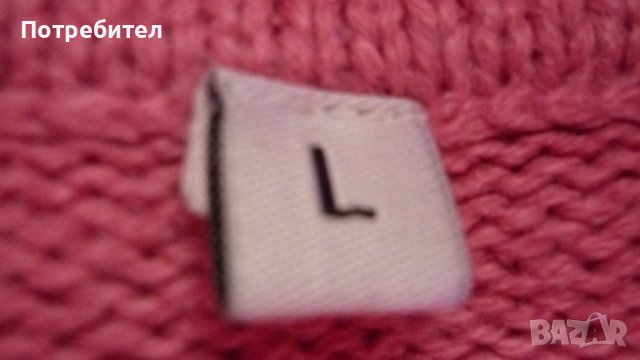 Пуловер с висока яка-L, снимка 7 - Блузи с дълъг ръкав и пуловери - 38871069