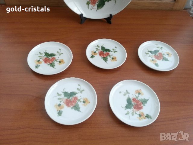 Немски порцелан чинийки, снимка 4 - Антикварни и старинни предмети - 34112422