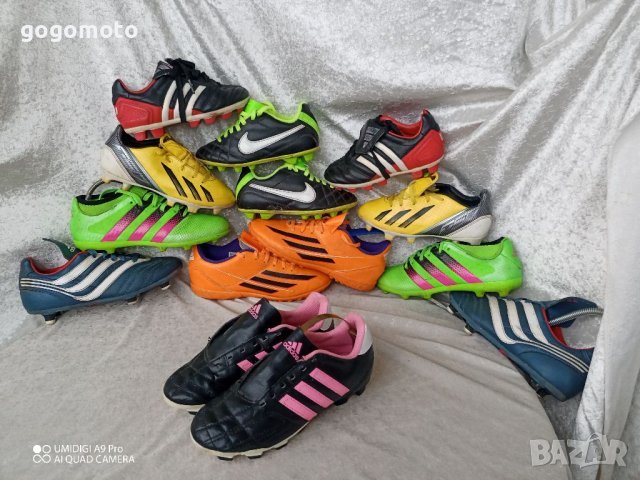 adidas® original , N- 32 - 33, черните футболни обувки бутонки, калеври,GOGOMOTO.BAZAR.BG® + ПОДАРЪ, снимка 4 - Детски маратонки - 39724265