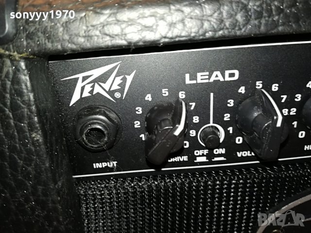 PEAVEY GUITAR AMPLIFIER-ВНОС GERMANY 1302231922, снимка 2 - Ресийвъри, усилватели, смесителни пултове - 39663683