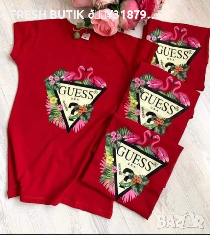 Дамски тениски Guess в 8 цвята , снимка 1 - Тениски - 35871920