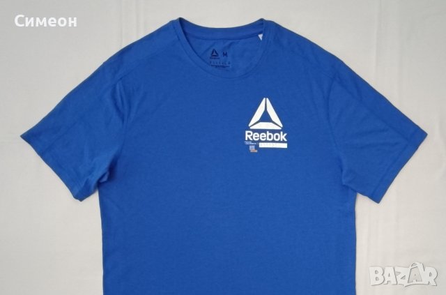 Reebok Crossfit T-Shirt оригинална тениска M Рийбок памук фланелка, снимка 2 - Спортни дрехи, екипи - 42479505