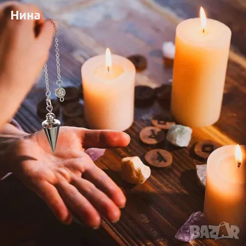 Радиестезично махало, конусно метално, снимка 7 - Други - 49938586