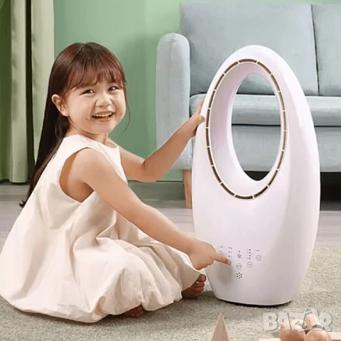 Модерен безлопатен вентилатор Tobi TB-960, снимка 2 - Вентилатори - 51097523