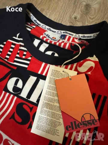 Ellesse блуза с дълъг ръкав, снимка 3 - Блузи - 53087680