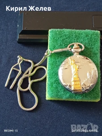 Джобен часовник кварцов Jingci за КОЛЕКЦИЯ 46933, снимка 3 - Джобни - 55829468