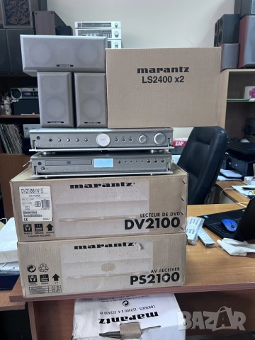 Marantz аудио система, снимка 3 - Ресийвъри, усилватели, смесителни пултове - 55768258