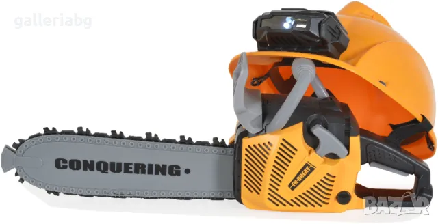 Комплект трион с каска и фенер, снимка 2 - Други - 49005066