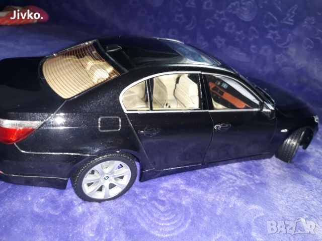 BMW Е60  530 i 2003 Black Sapphire 1.18 JADI modelcraft. , снимка 12 - Колекции - 36057072