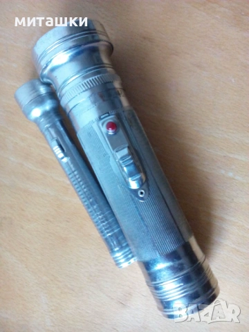 Прожектор метален два броя, снимка 6 - Антикварни и старинни предмети - 53041294