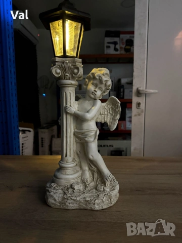 Соларна лампа ангел - елегантна декорация за всеки двор, снимка 8 - Соларни лампи - 53762376