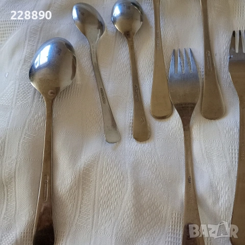 Вилици и лъжици П.Денев, снимка 6 - Прибори за хранене, готвене и сервиране - 53050735