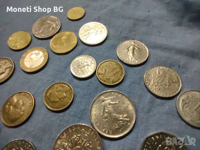 48бр. Монети Франция., снимка 3 - Нумизматика и бонистика - 49960459