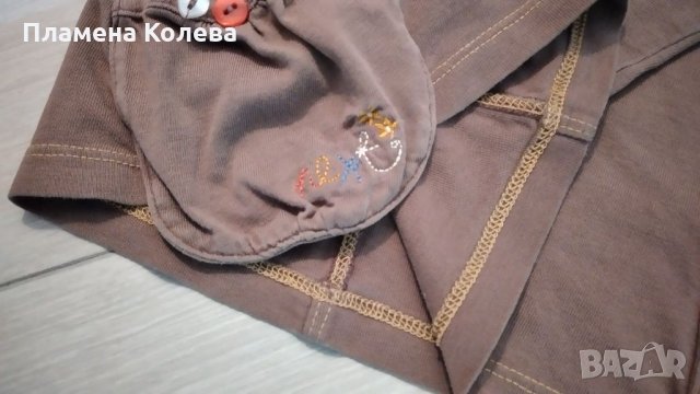 Поло тип туника със странични джобове на Next, снимка 2 - Бебешки блузки - 34748202