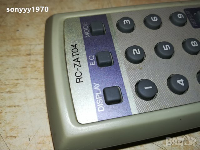 AIWA RC-ZAT04 AUDIO REMOTE 1009210909, снимка 6 - Аудиосистеми - 34085945
