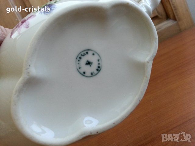 Стар български порцелан сосиера, снимка 2 - Антикварни и старинни предмети - 35849304