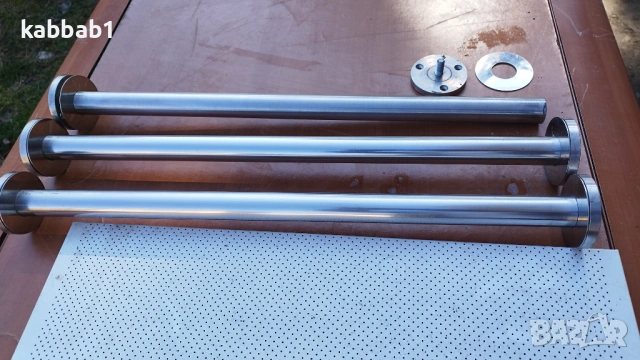Подпори за мебели или нещо друго - Тръби от неръждаема стомана с фланци -   , снимка 10 - Железария - 53659632