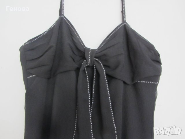 Дамска черна рокля размер 44 - 2XL, снимка 6 - Рокли - 41551154
