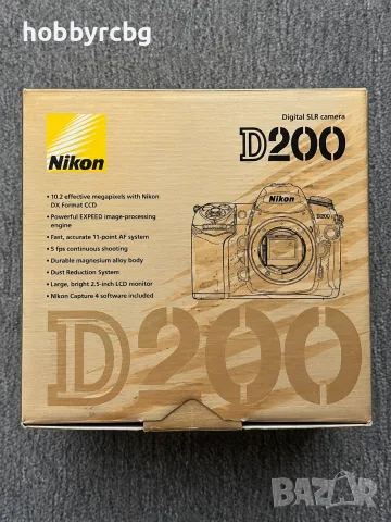 Nikon D200 DSLR – под 20 000 кадъра, пълен комплект, кутия, отлично състояние, снимка 8 - Фотоапарати - 55835946