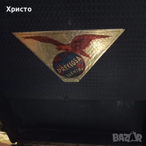 Ретро грамофон PRECIOSA., снимка 3 - Антикварни и старинни предмети - 52174321