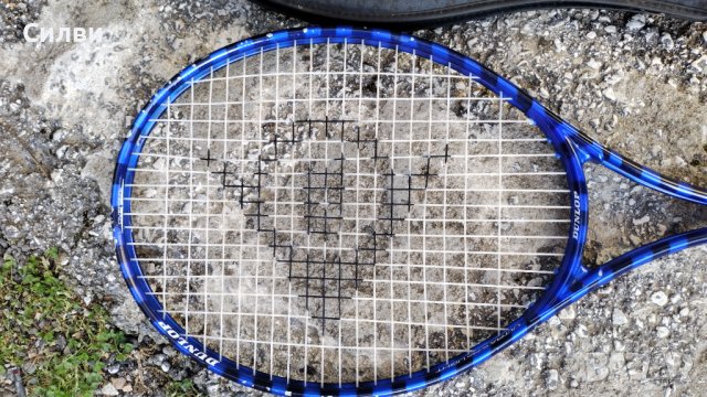 Тенис ракета Дънлоп Dunlop хилка за тенис с калъф, снимка 7 - Тенис - 39096724