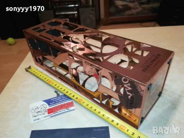 BOLLINGER-FRANCE-МЕТАЛНА КУТИЯ ОТ ФРАНЦИЯ 1608231823, снимка 3 - Колекции - 41876939