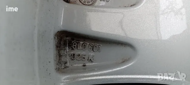 1бр. лята джанта 6.5J16 ET42. 5x100мм. Свалена от Audi A3. OEM 8L0601025K., снимка 10 - Гуми и джанти - 49910526