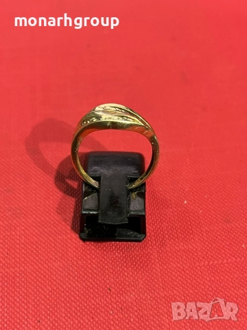 Златен пръстен, снимка 3 - Пръстени - 52796502