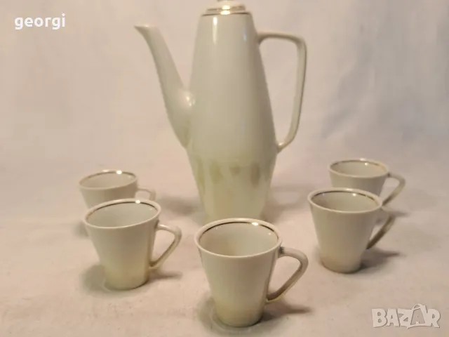 порцеланов сервиз за ракия Китка Разград 6/4, снимка 2 - Сервизи - 49295541