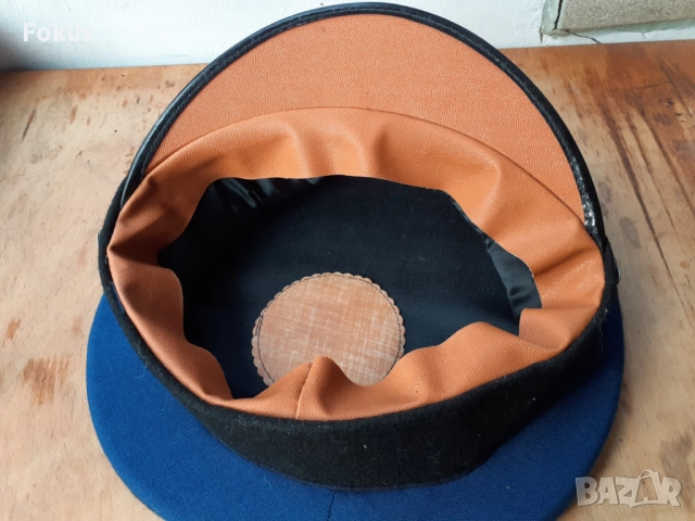 Стара соц фуражка шапка кокарда униформа, снимка 3 - Антикварни и старинни предмети - 52828260