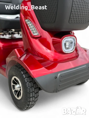 Електрическа четириколка инвалидна F3 2000W /24V /120Ah Red, снимка 9 - Инвалидни скутери - 51284210