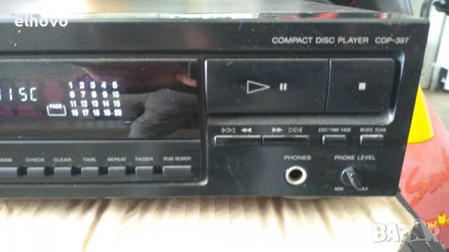 CD player SONY CDP-397 #1, снимка 3 - Аудиосистеми - 40105853
