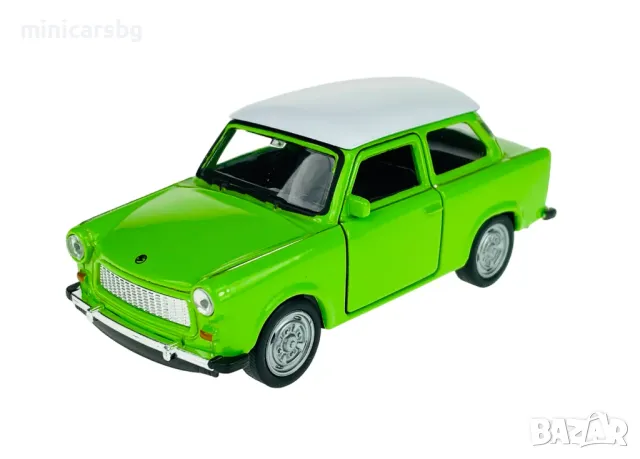 1:34 Метални колички: Trabant 601  , снимка 1 - Колекции - 47557349