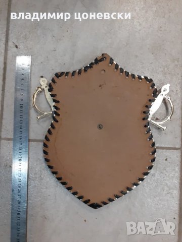 Стар герб за декорация, нож, кама, шпага, сабя, снимка 3 - Антикварни и старинни предмети - 34176239