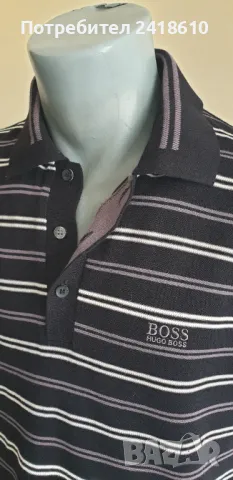 Hugo Boss Pique Cotton Stretch Mens Size 50 / L НОВО!  ОРИГИНАЛНА Тениска!, снимка 10 - Тениски - 49905276