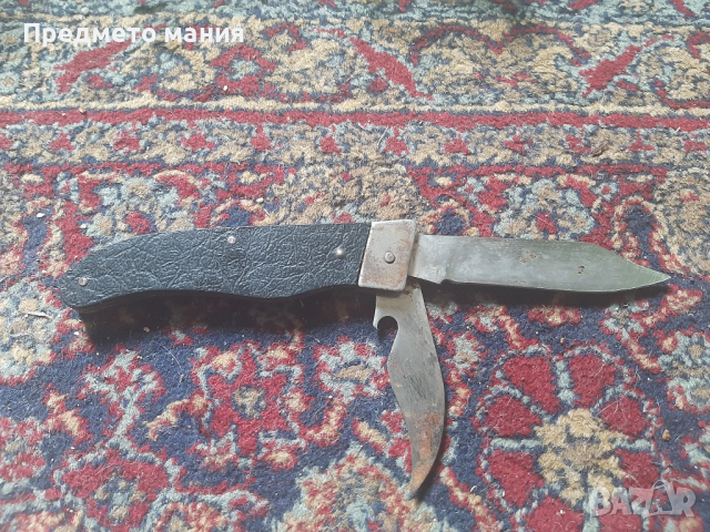 Старо колекционерско Руско джобно ножче ножка нож СССР, снимка 4 - Ножове - 44635741