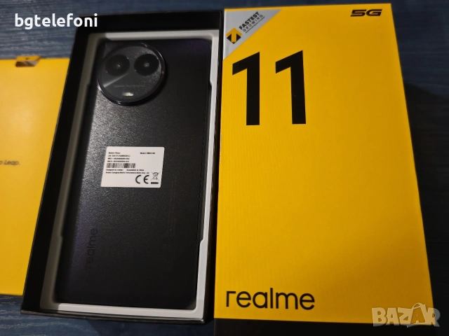Realme 11 5G 8/256 , чисто нов , пълен комплект, снимка 4 - Телефони с две сим карти - 53864966