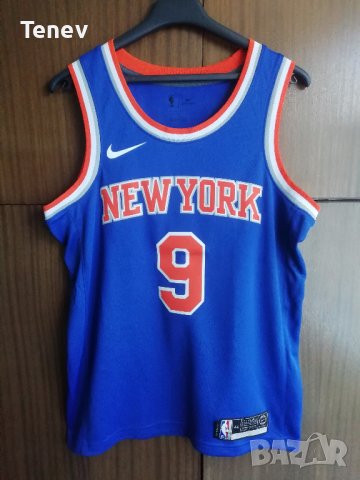 RJ Barrett New York Knicks Nike Icon Swingman 2019-2020 Jersey оригинален потник размер М - 44, снимка 2 - Тениски - 41736086