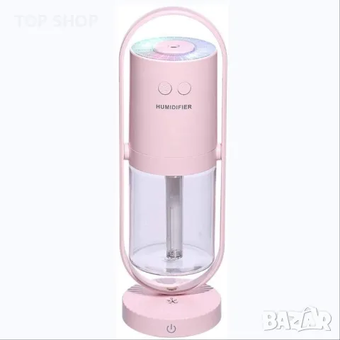 Овлажнител Magic Shadow с отрицателни йони,USB прожекционен 7цвята LED светлини,авт. изкл.,ултра тих, снимка 6 - Столчета за хранене - 49308655