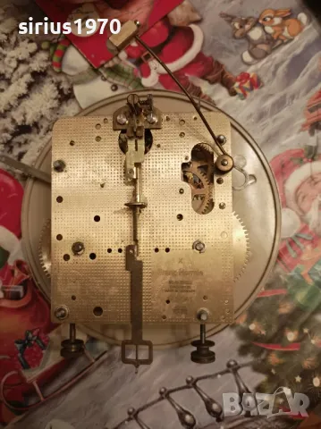 немски стенен часовник franz hermle, снимка 3 - Стенни часовници - 48420114