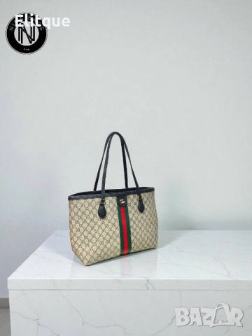 чанти GUCCİ OPHİDA GG LARGE TOTE BAG STOKTA ➡️ 43cm ⬆️ 30cм, снимка 2 - Чанти - 52513667