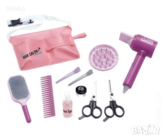 Комплект за фризьорство и грижа за косата за момичета с аксесоари - 11 бр. S_1230611