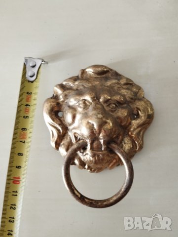 барокова апликация-лъвска глава, снимка 1 - Антикварни и старинни предмети - 41575150