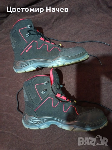 Работни обувки ELTEN GRANT Red Mid ESD S2