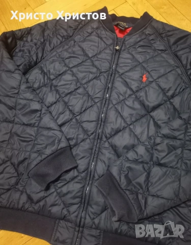 Дамско яке (бомбър) POLO Ralph Lauren Юношеска номерация L отговаря на дамска S, снимка 2 - Якета - 53004209