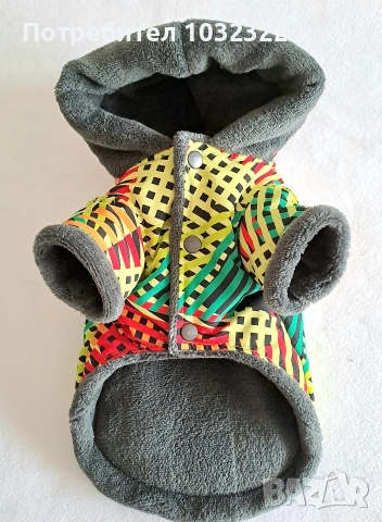 Якенца за кученца от промазка, вата и полар за подплата. , снимка 3 - Други - 53490525