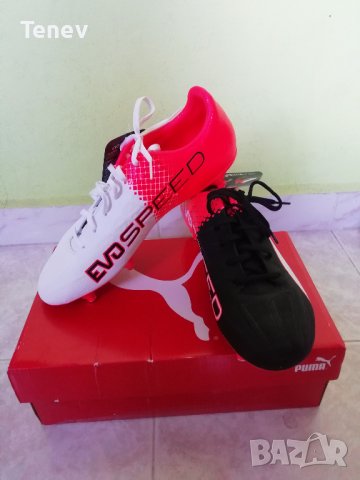 Puma evoSpeed 4.5 SG Нови Оригинални Футболни Бутонки Калеври Обувки Пума 44 размер , снимка 3 - Футбол - 41528888