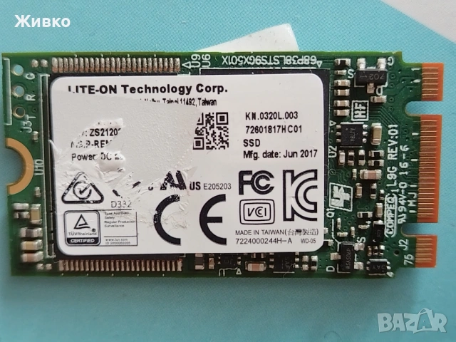 SSD - m.2 SATA и 2.5" SATA - 32GB и 60GB