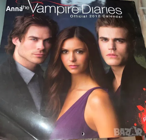 Дневниците на Вампира многолистен календ за 2012