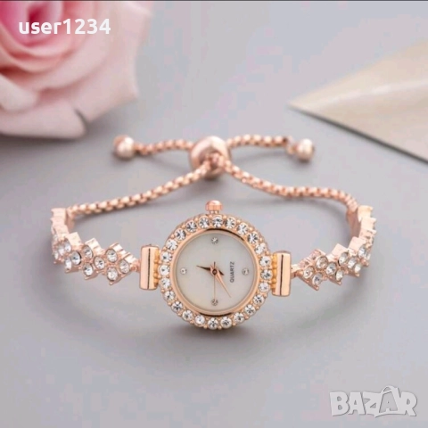 Часовник - гривна за жена